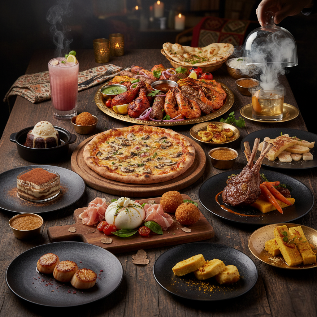 The front entrance of a cozy restaurant.