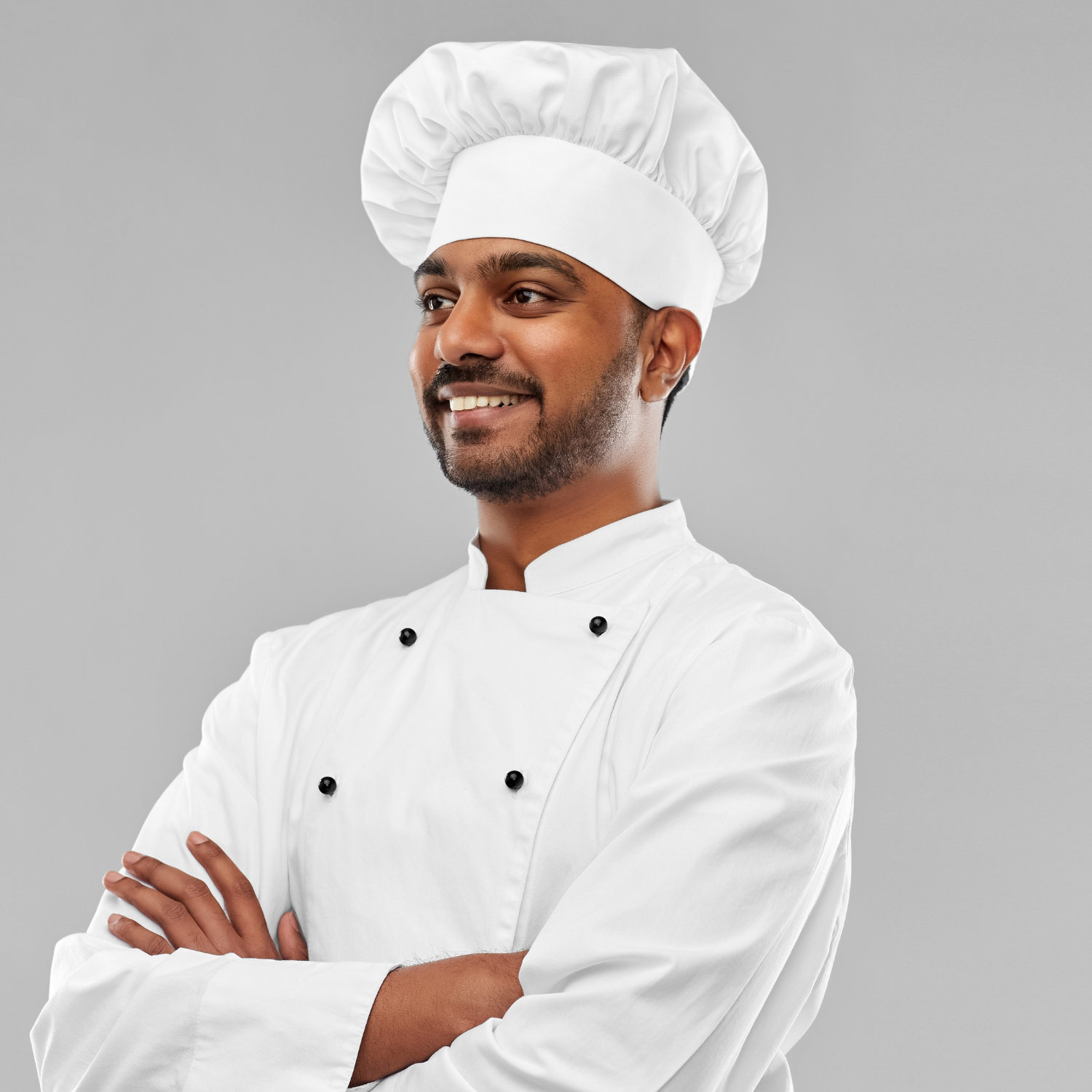 Headshot of Sameer Khan, Sous Chef.